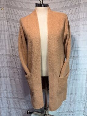 Love Token faux fur cardigan, extremely soft and cozy